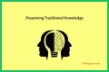 Traditional knowledge